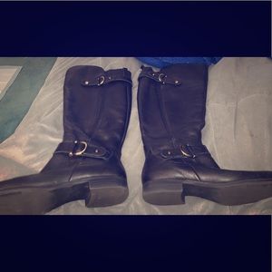 Women’s size 7.5 tall black boots
